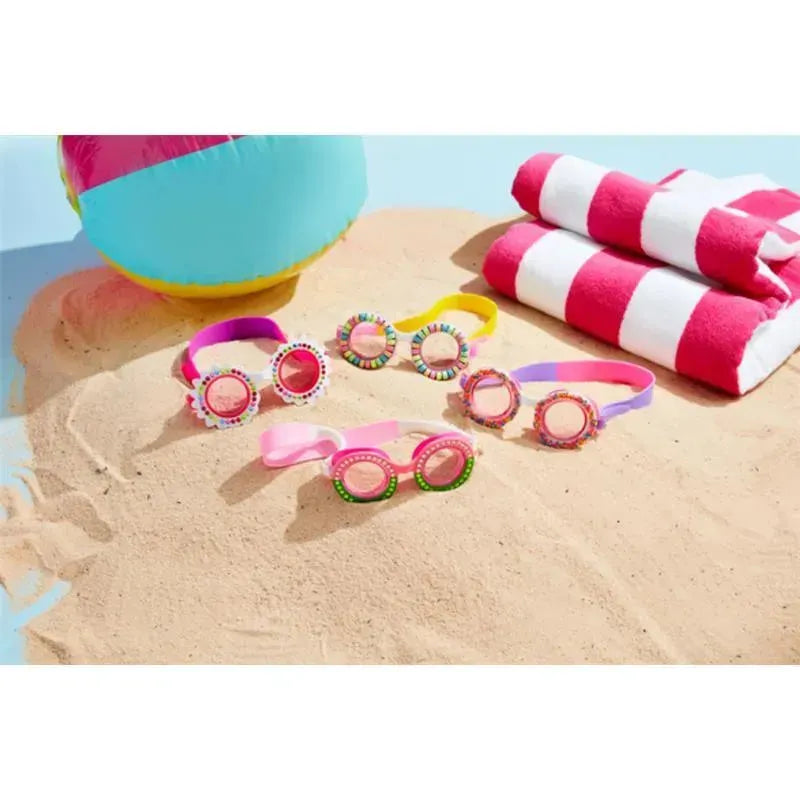Mud Pie - Green Girl Swim Goggles Image 2