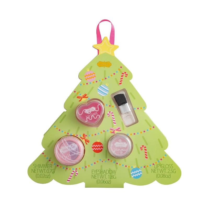 Mud Pie - Kids Christmas Christmas Tree Makeup Cards Image 1