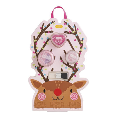 Mud Pie - Kids Christmas Reindeer Makeup Cards Image 1