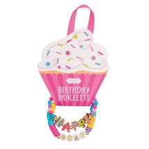 Mud Pie Kids' White Cupcake Birthday Bracelet Set Image 1