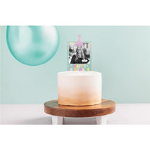 Mud Pie Lets Party Frame Cake Topper Image 2