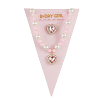 Mud Pie Light Pink Bday Jewelry Set Image 2