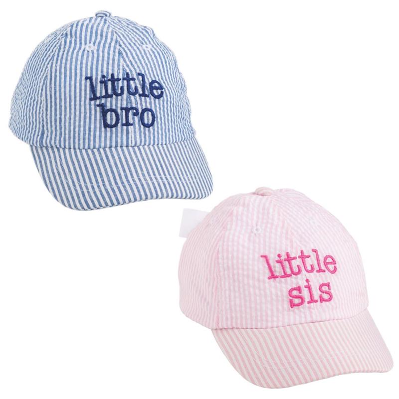 Mud Pie Little Bro Embroidered Hat Image 2