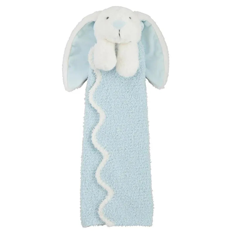 Mud Pie - Musical Bunny Cuddle Pal Blue  Image 1