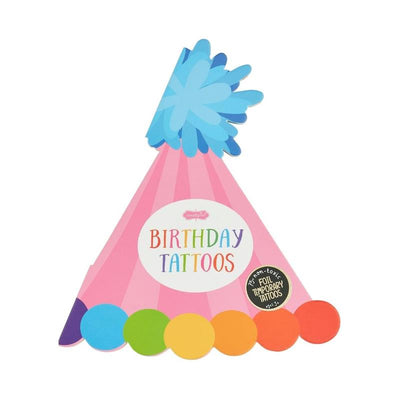 Mud Pie Pink Birthday Tattoo Book Image 1