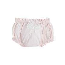 Mud Pie - Pink Boucle Bow Diaper Cover Image 1