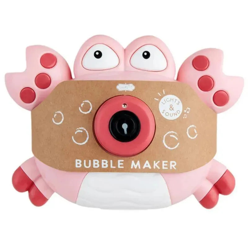 Mud Pie - Pink Crab Bubble Maker Image 1