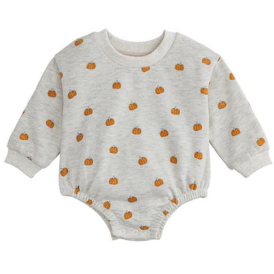 Mud Pie - Pumpkin Sweatshirt Bubble 3/6M Image 1