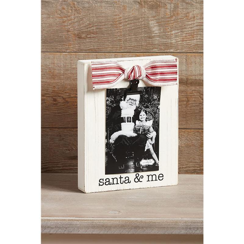 Mud Pie - Santa & Me Frame Image 2