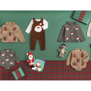Mud Pie Santa Corduroy Longall Set
