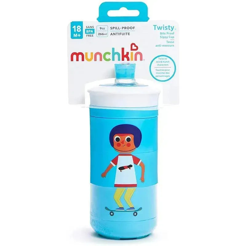 Munchkin - 1 Pk 9 Oz Twisty Bite Proof Sippy Cup, Assorted item  Image 3