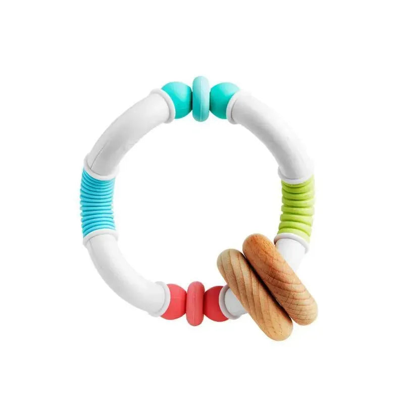 Munchkin - 1Pk Silicone & Wood Twisty Figure 8 Image 3