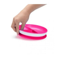 Munchkin - 1Pk Stay Put Suction Plate, Pink Image 2