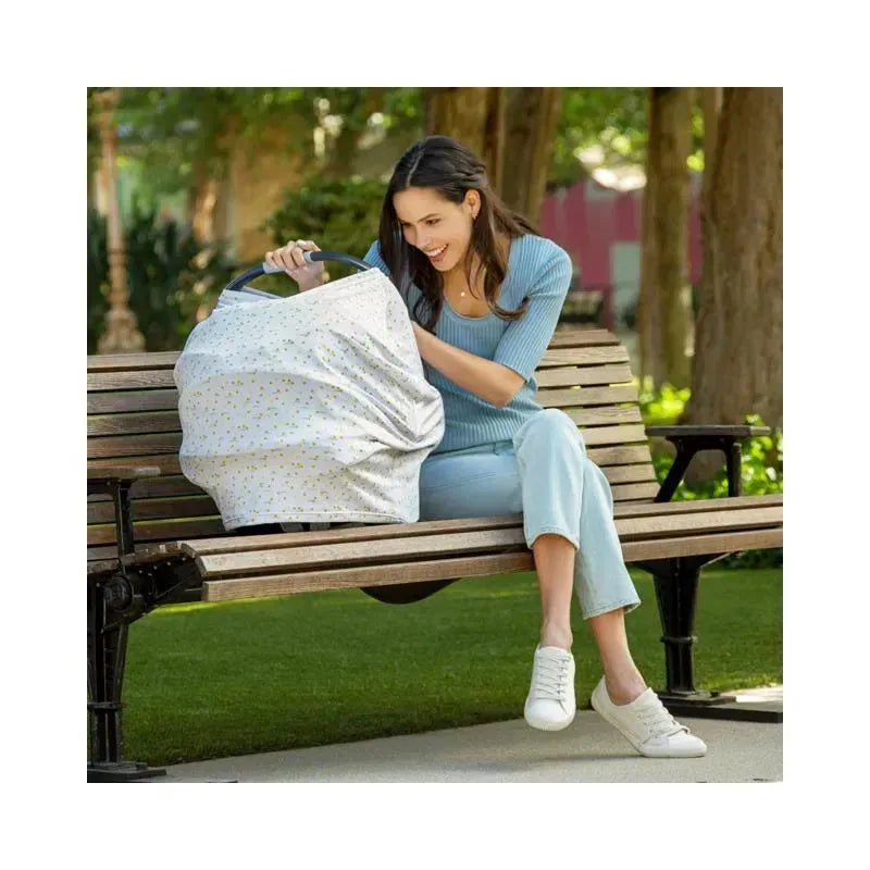 Munchkin - Antimicrobial 5-In-1 Cover - Quiet Skies Image 3