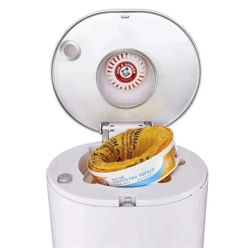 Munchkin Arm & Hammer Diaper Pail Refill rings 8-Pack, 2,176-Count Image 3