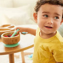 Munchkin - Bambou Suction Bowl & Silicone Spoon Image 5