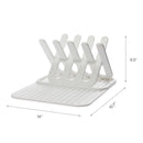 Munchkin Bottle Drying Rack and Mat, White Image 6