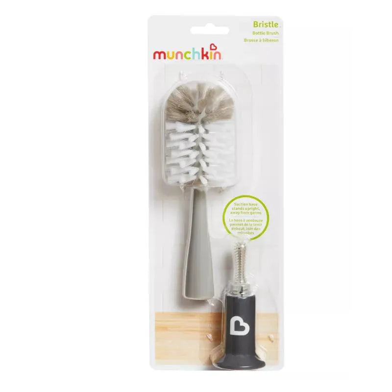 Munchkin Bristle Bottle Brush, Colors May Vary 1pk Image 5
