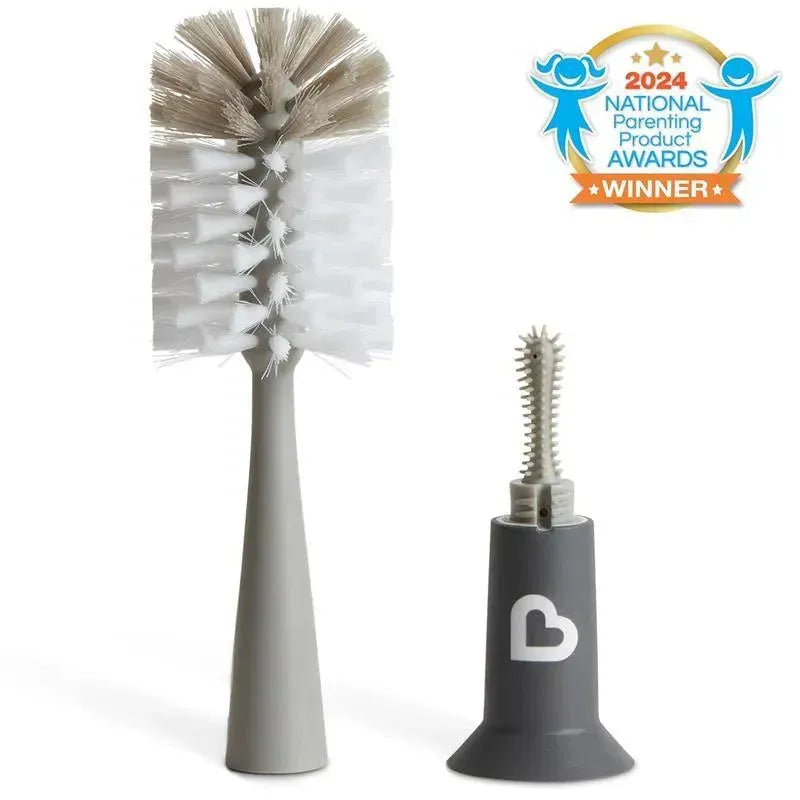 Munchkin - Bristle Bottle Brush, Modern Design, Assorted Color Image 4