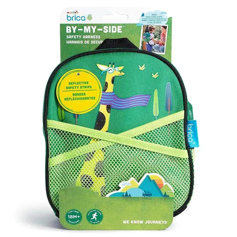 Munchkin By-My-Side Kids Safety Harness Baclpack- Giraffe Image 1