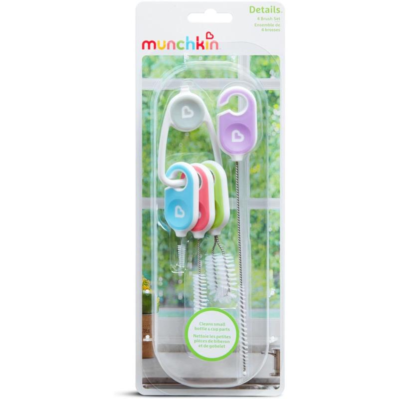 Munchkin - Cleaning Brush 4 Piece Set Image 2