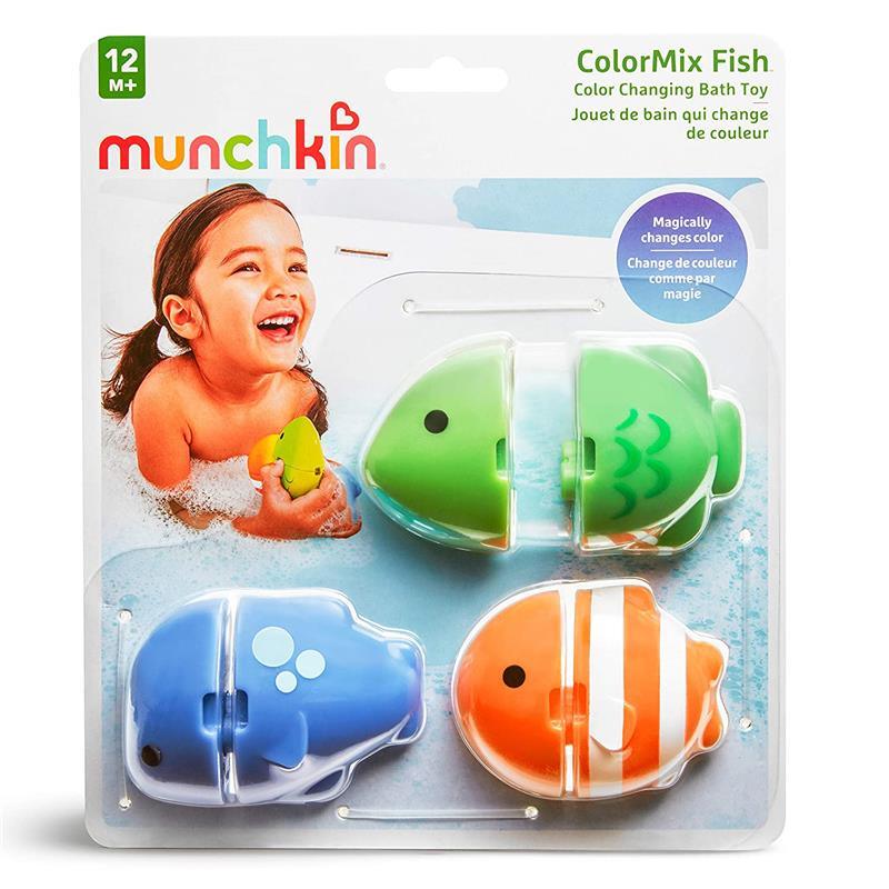 Munchkin Colormix Fish Color Changing Fish Bath Toy Image 5
