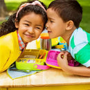 Munchkin - Lunch Bento Box with Stainless Steel Utensils ( Green & Yellow) Image 3