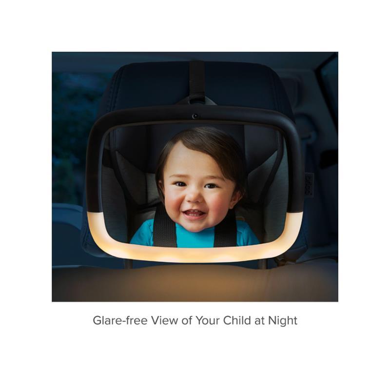 Munchkin - Night Light Baby In-Sight Pivot Mirror, Car Mirror Image 11