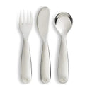 Munchkin Polish Stainless Steel Toddler Fork, Knife and Spoon Set Image 1