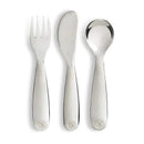 Munchkin Polish Stainless Steel Toddler Fork, Knife and Spoon Set Image 2