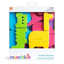 Munchkin Safari Foam Puzzle Bath Toy, 33 Piece Set Image 1