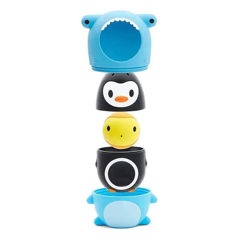 Munchkin Sharky & Pals - Nesting Bath Toy Image 3