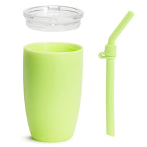 Munchkin - Simple Clean Toddler Sippy Cup Tumbler with Easy Clean Straw, 10 Ounce, Green Image 1