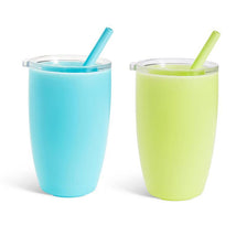 Munchkin - Simple Clean Toddler Sippy Cup Tumbler with Easy Clean Straw, 10 Ounce, Green Image 2
