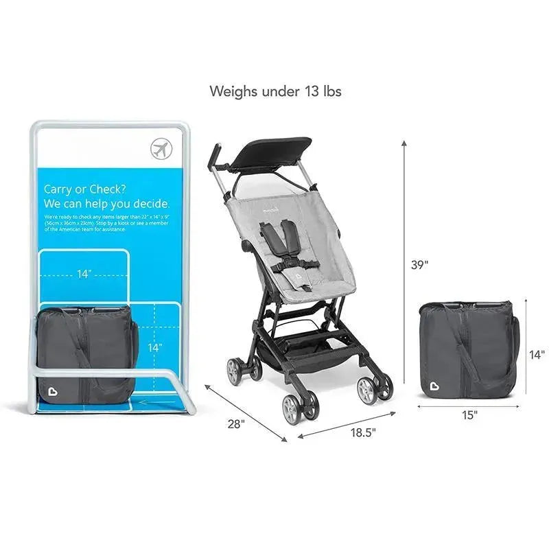 Munchkin - Sparrow Ultra Compact Stroller, Grey Image 4