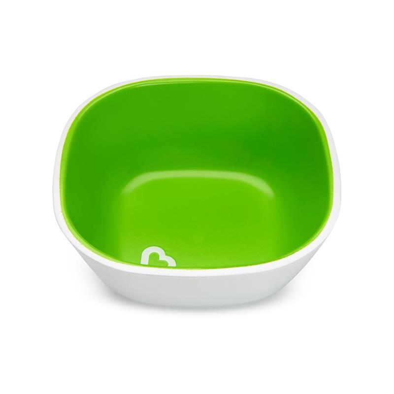 Munchkin Splash Toddler Bowls, Blue/Green Image 3