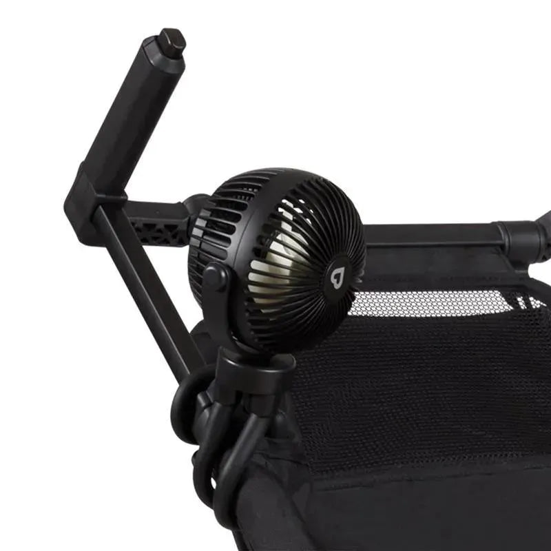 Munchkin - Stroller Fan Portable Baby Cooling System with 4 Speeds, Rechargeable Battery, and Entertaining LED Image 5