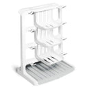 Munchkin - Tidy Dry Space Saving Vertical Bottle Drying Rack for Baby Bottles and Accessories, White  Image 1