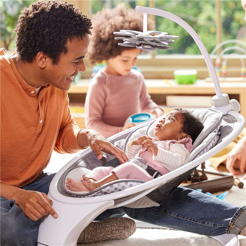 Munchkin® Baby Bloom™ Mobile for Munchkin Swing - High-Contrast Infant Mobile with Mirror Image 2