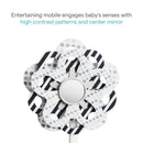 Munchkin® Baby Bloom™ Mobile for Munchkin Swing - High-Contrast Infant Mobile with Mirror Image 4