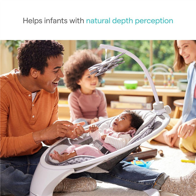 Munchkin® Baby Bloom™ Mobile for Munchkin Swing - High-Contrast Infant Mobile with Mirror Image 5