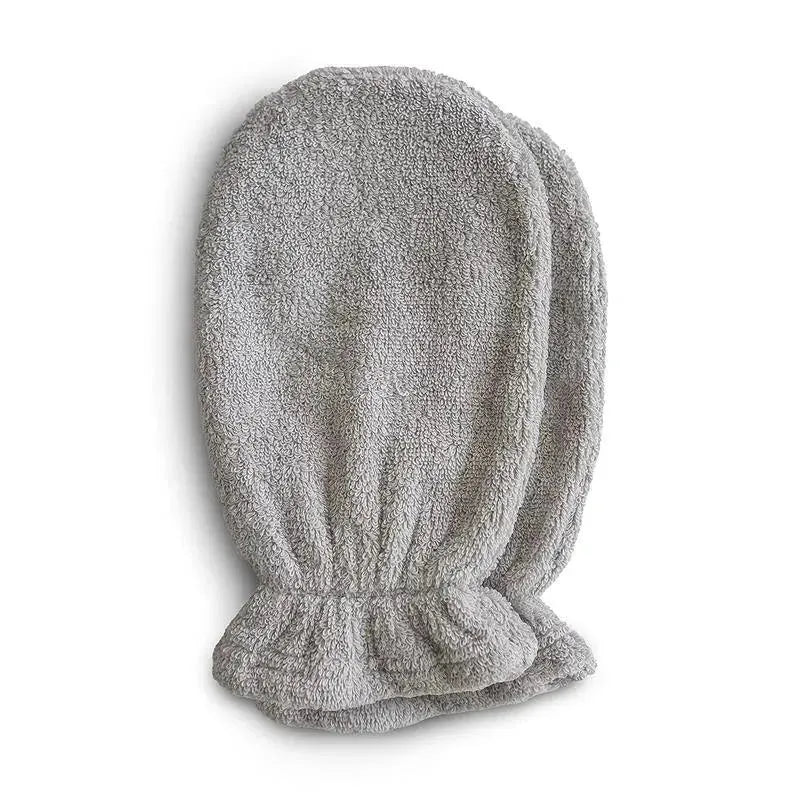 Mushie - 2Pk Baby Bath Mitt, Gray Image 1