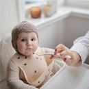Mushie Silicone Feeding Spoons 2 Pack - Blush & Shifting Sand Image 3