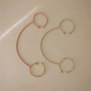 Mushie - Adjustable Silicone Strap 2-Pack, Blush/Shifiting Sand Image 5