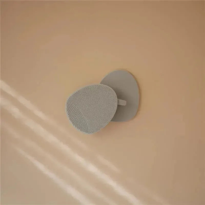 Mushie - Baby Bath Cradle Cap Brush, Soft Silicone Bristles, 2-Pack, Tradewinds/Periwinkle Image 3