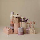 Mushie Bath Rinse Cup - Blush Image 7