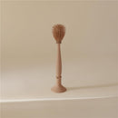 Mushie Silicone Baby Bottle Brush - Natural Image 2
