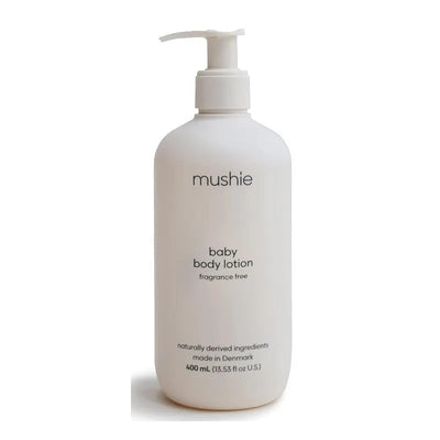 Mushie - Baby Organic Body Lotion, 13.53 fl Oz (Fragrance Free) Image 1