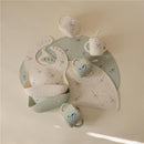 Mushie Silicone Baby Bib - Bluey Ivory Image 5