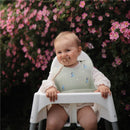 Mushie Silicone Baby Bib - Bluey Ivory Image 6